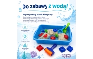 Kinetinis smėlio rinkinys WOOPIE Magic for Water – 18 dalių su dėklu-Žaislai, Kūrybiniai žaislai, Lipdymas-e-vaikas