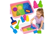 WOOPIE Kinetic Sand Magic Castle Set 22 pcs Suitcase					