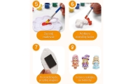 WOOPIE DIY Paint Creativity Kit - Make Plaster Castings and Paint Dolls					