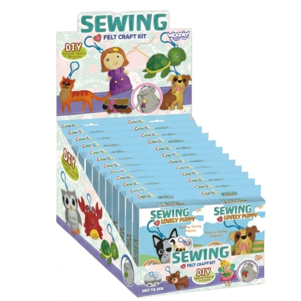 Woopie DIY Keychain Sewing Kit for Kids 