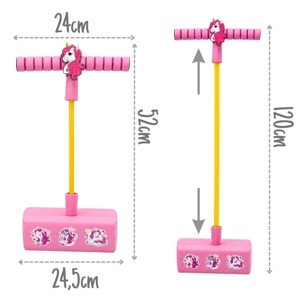 WOOPIE Foam Pogo Jumper for Kids for Jumping, Squeaking, Balance Training 