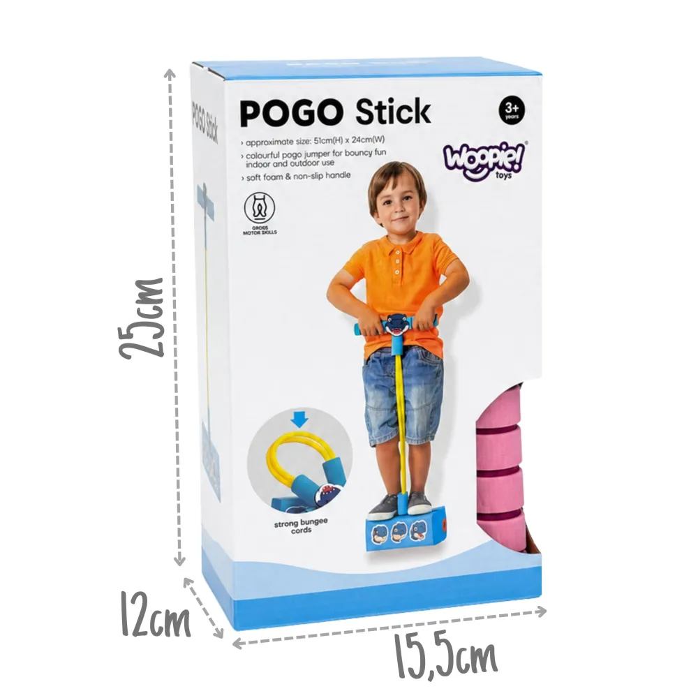 Sportinis žaislas WOOPIE Jumper, rožinis vienaragis-Laikina-e-vaikas
