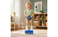 WOOPIE Foam Pogo Jumper for Kids Blue Dinosaur					