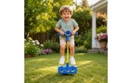 WOOPIE Foam Pogo Jumper for Kids Blue Dinosaur					