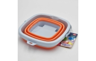 WOOPIE Folding Square Bucket Orange					