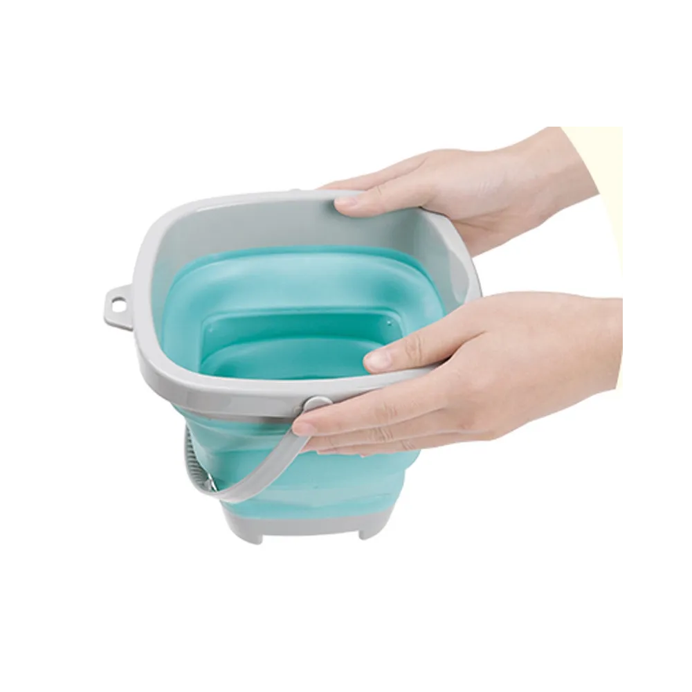 WOOPIE Folding Square Bucket Orange 
