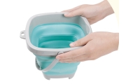 WOOPIE Folding Square Bucket Orange					