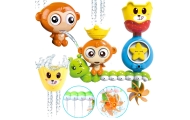 WOOPIE BABY Monkey Bath Water Toy + Cup					