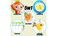WOOPIE BABY Monkey Bath Water Toy + Cup					