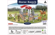 WOOPIE Set Stables Horse Pen Figures 18 pcs.					