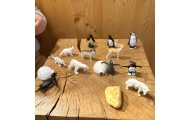 WOOPIE Arctic Animals Figures Set 16 pcs.					