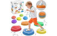 WOOPIE Interactive Balance Stones with Sound and Light 5 pcs.					