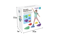 WOOPIE Sensory Stones Balance Training Anti-slip 6 pcs.					