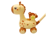 Muilo burbulų pūstuvas stumdukas WOOPIE Giraffe Pusher 2-in-1-LEKER-e-vaikas