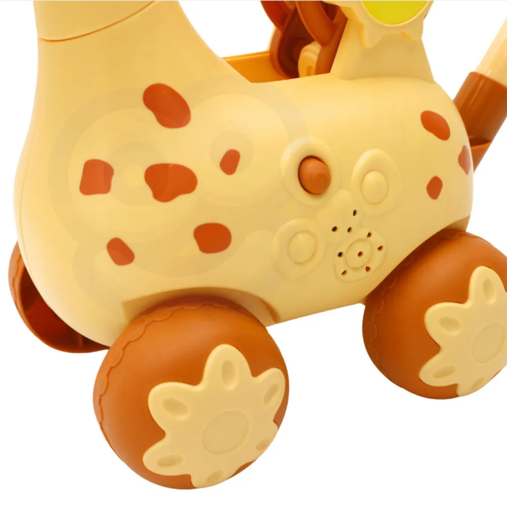 Muilo burbulų pūstuvas stumdukas WOOPIE Giraffe Pusher 2-in-1-LEKER-e-vaikas