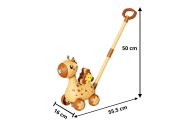 WOOPIE Giraffe Pusher 2-in-1 Bubble Machine for Kids					