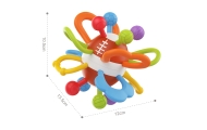 WOOPIE BABY Rattle Teether Sensory Ball for Babies Educational 0+ Soft					