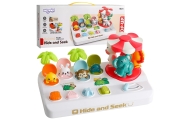 WOOPIE BABY Pop-Up Animals Carousel Interactive Toy					