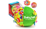 Minkštas sensorinis kamuolys WOOPIE BABY Lady Label + garsas-LEKER-e-vaikas