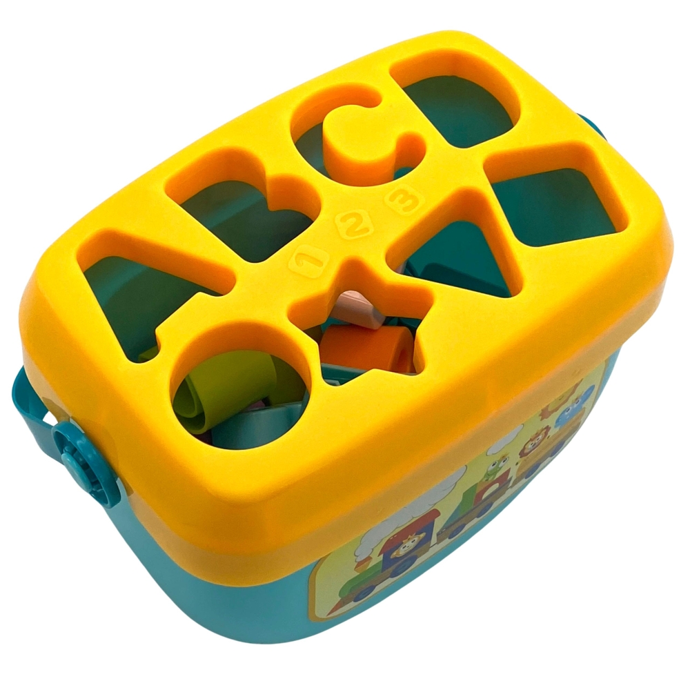 WOOPIE BABY Sorter 2 in 1 Case Suitcase + Alphabet and Shape Learning					