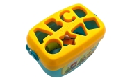 Kibirėlis WOOPIE BABY 2-in-1 su rūšiavimo formelėmis abėcėlė ir figūros-LEKER-e-vaikas