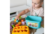WOOPIE BABY Sorter 2 in 1 Case Suitcase + Alphabet and Shape Learning					