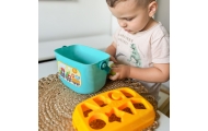Kibirėlis WOOPIE BABY 2-in-1 su rūšiavimo formelėmis abėcėlė ir figūros-LEKER-e-vaikas