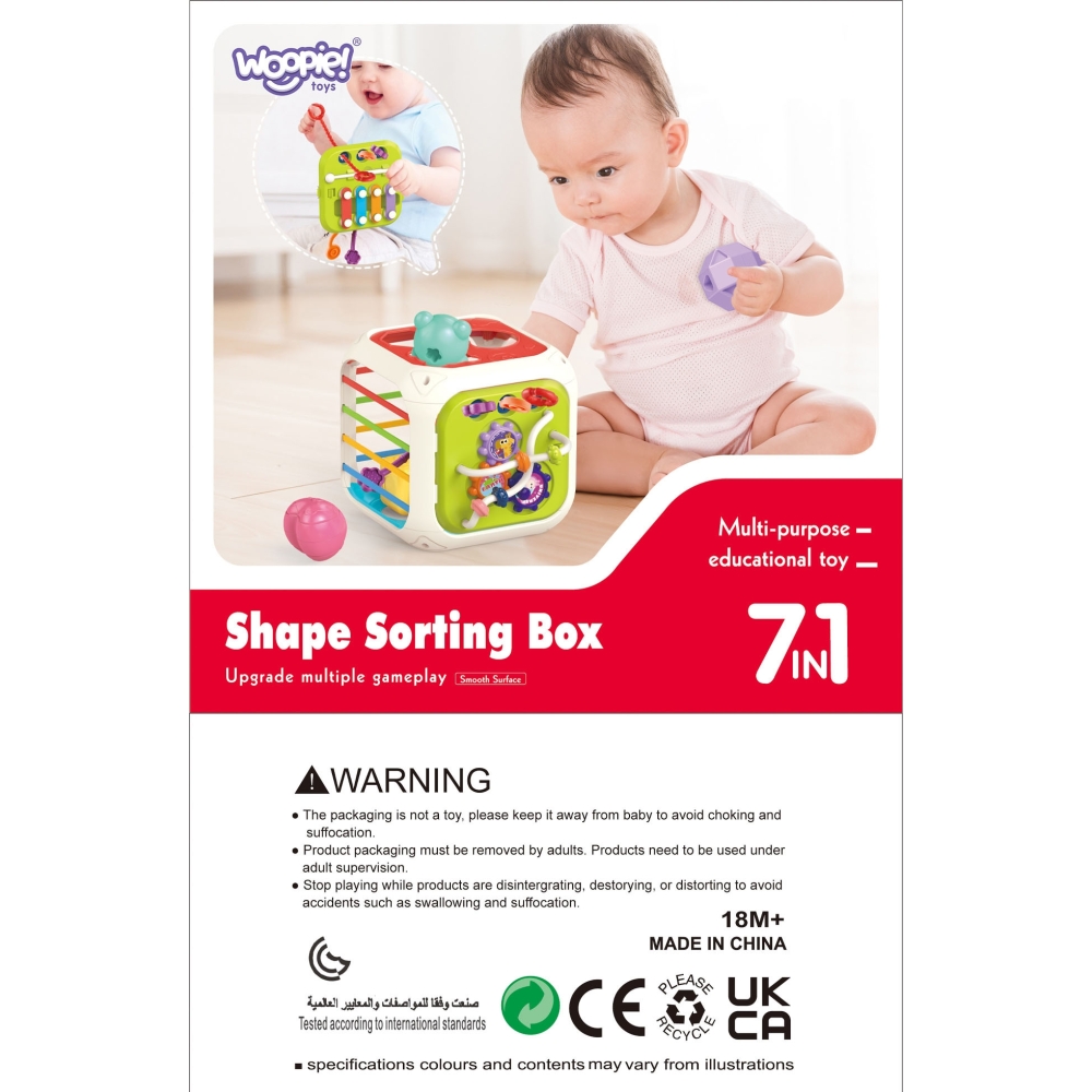 WOOPIE BABY Sensory Educational Activity Cube					