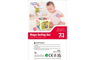 WOOPIE BABY Sensory Educational Activity Cube					