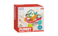 Interaktyvus mokomasis stalas su pianinu su garsais WOOPIE BABY 2-in-1-Žaislai, Kūdikiams, Žaislai mažyliams (iki 4 m.