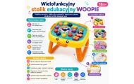 Interaktyvaus mokomojo stalo dirbtuvės WOOPIE 3-in-1 lenta-Žaislai, Kūdikiams, Žaislai mažyliams (iki 4 m.