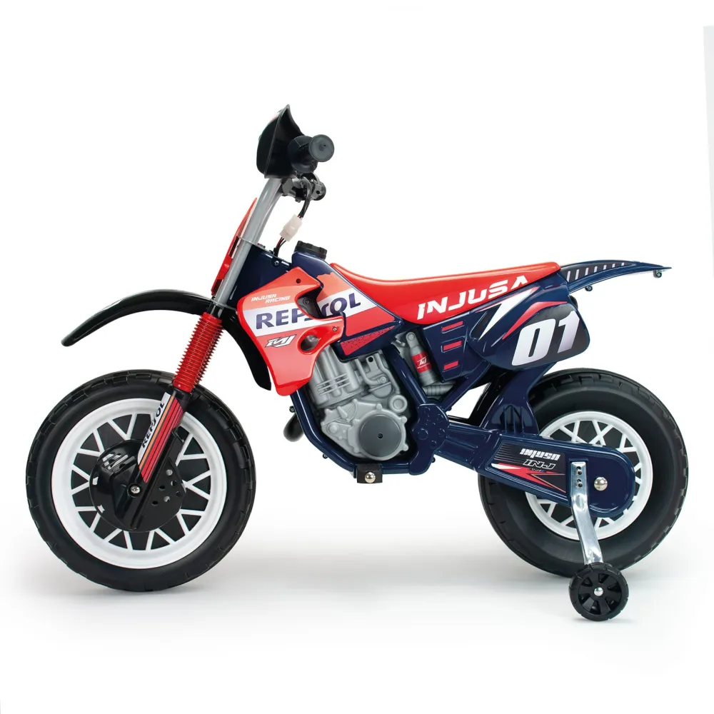 Elektrinis motociklas INJUSA Repsol 6 V-Elektromobiliai vaikams, Motociklai-e-vaikas