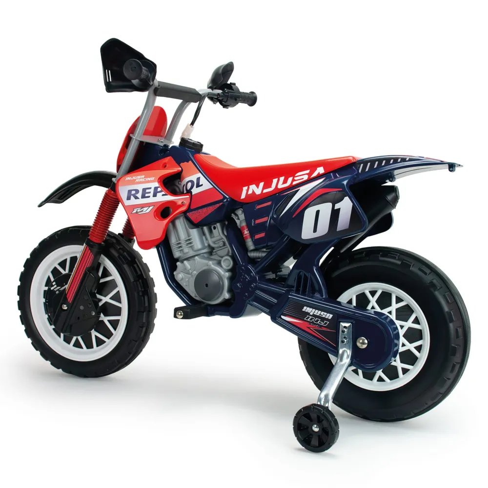 Elektrinis motociklas INJUSA Repsol 6 V-Elektromobiliai vaikams, Motociklai-e-vaikas
