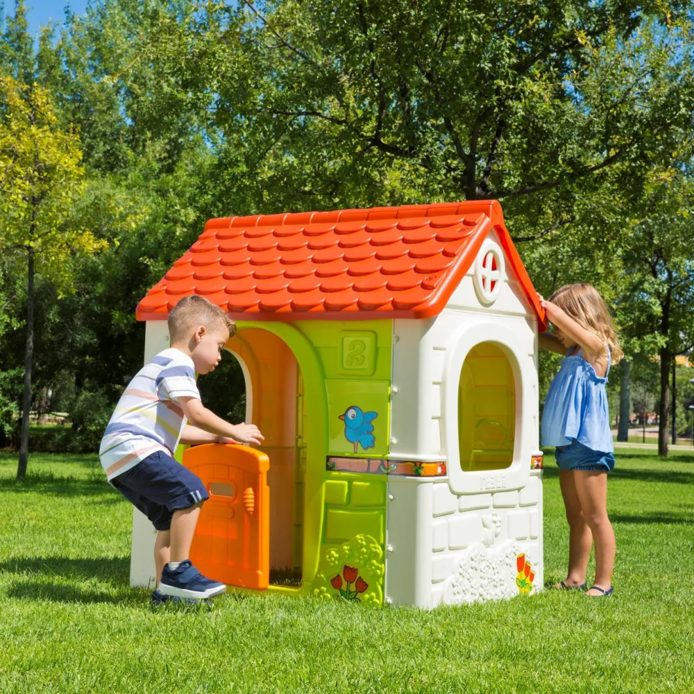 Vaikų sodo namelis FEBER Fantasy su pašto dėžute-Žaislai, Lauko žaislai, Žaidimų nameliai ir jų priedai-e-vaikas