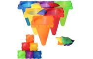 WOOPIE Garden Game Set 3 in 1 Throw at the Target Cones Hoops Bags 30 pcs.					