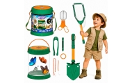 WOOPIE Discovery Little Nature Explorer Set Insect Net Butterfly Fish Container					