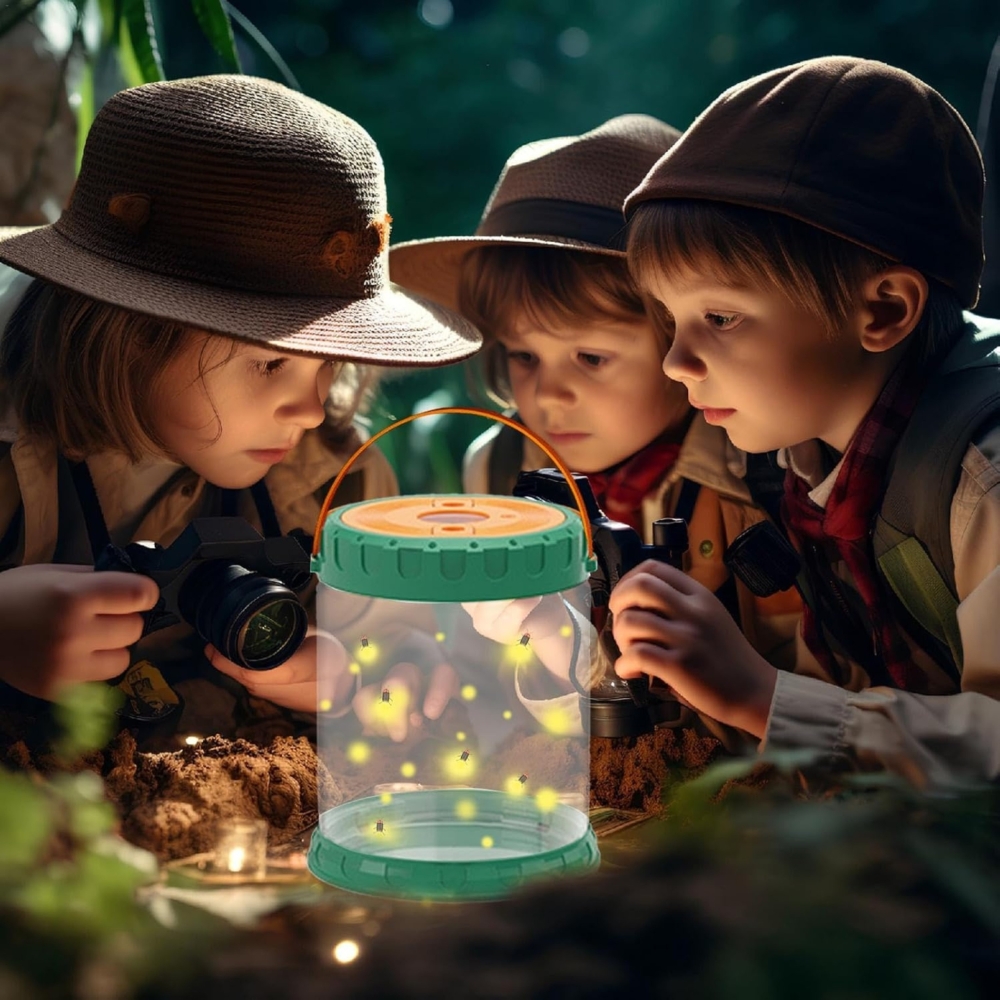 WOOPIE Discovery Little Nature Explorer Set Insect Net Butterfly Fish Container					