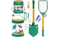 WOOPIE Discovery Little Nature Explorer Set Insect Net Butterfly Fish Container					
