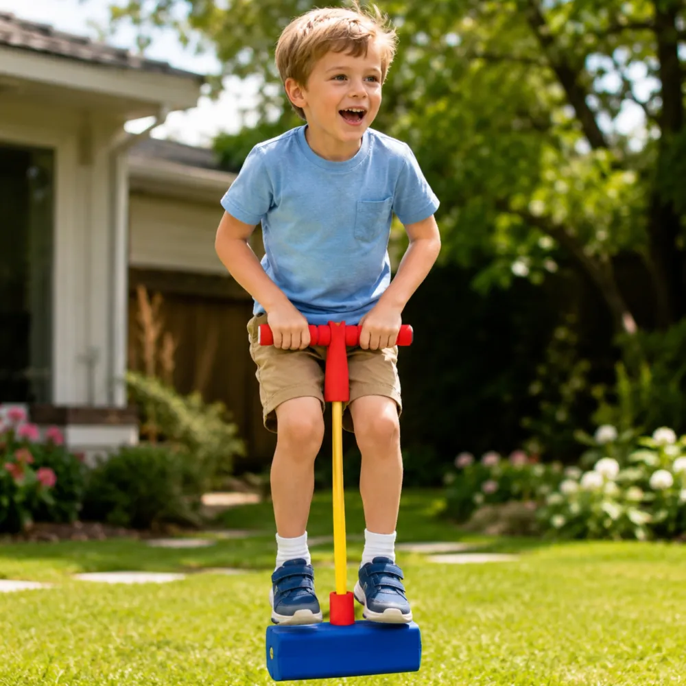 Sportinis žaislas WOOPIE Pogo Jumper, žalios sp.