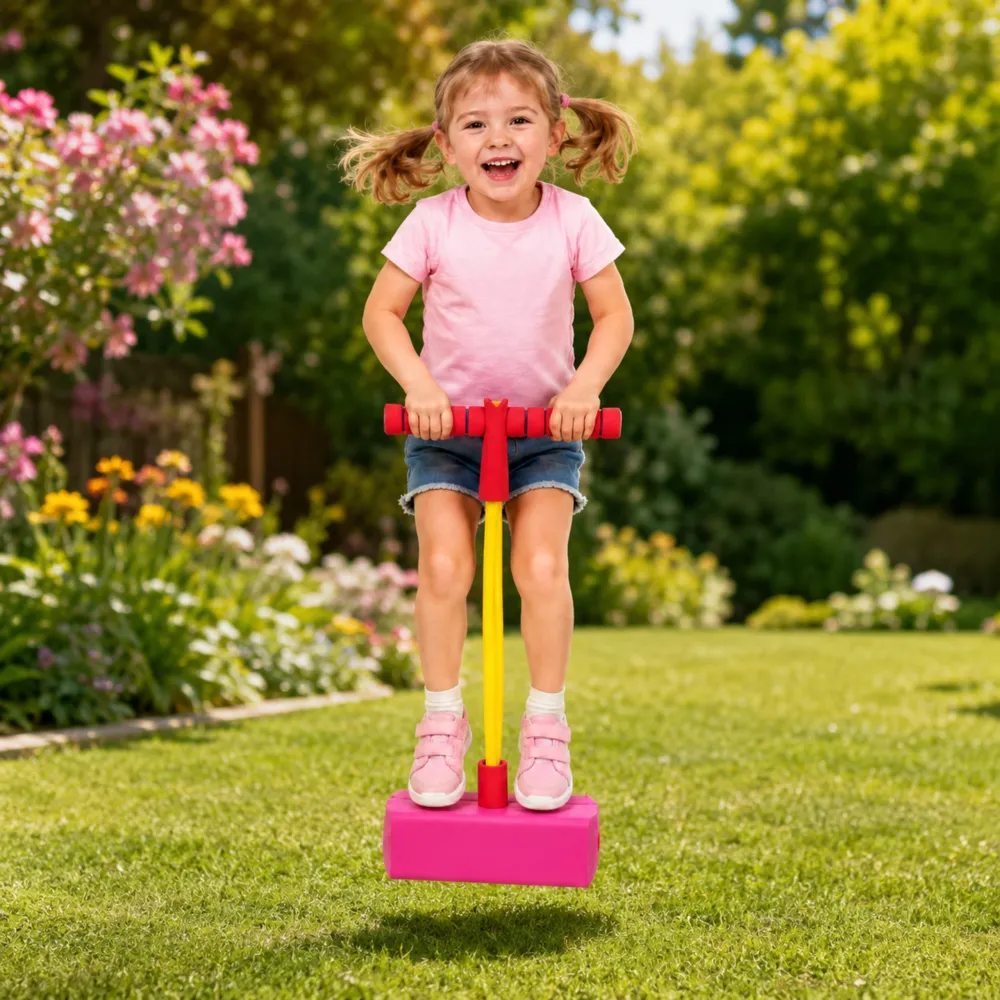 Sportinis žaislas WOOPIE Pogo Jumper, žalios sp.