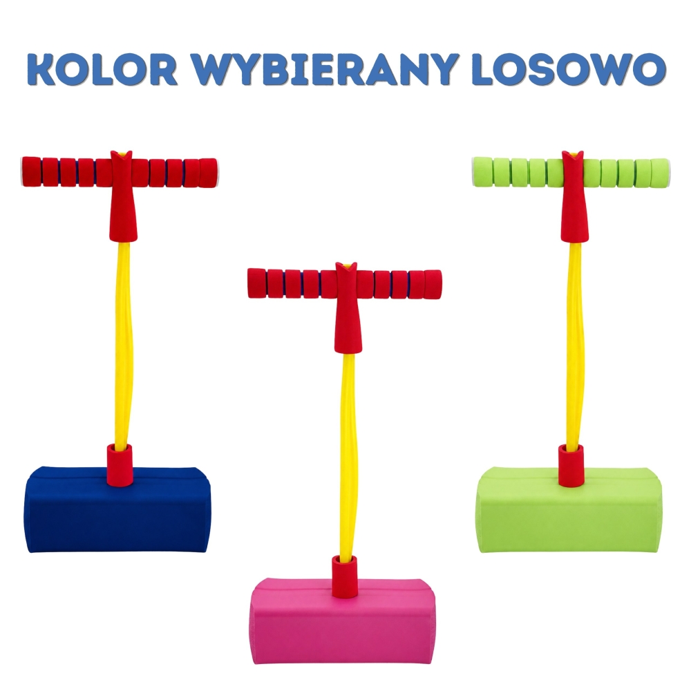 WOOPIE Foam Green Pogo Jumper for Kids for Jumping Balance Training					