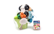 WOOPIE GREEN Sand Bucket Set with Car 11 pcs. BIODEGRADABLE ORGANIC MATERIAL					