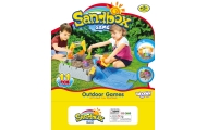 WOOPIE Portable Sandbox Castle Lockable + 9 acc.					