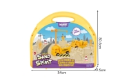 WOOPIE Kinetic Sand Construction Site Suitcase Crane Cars					