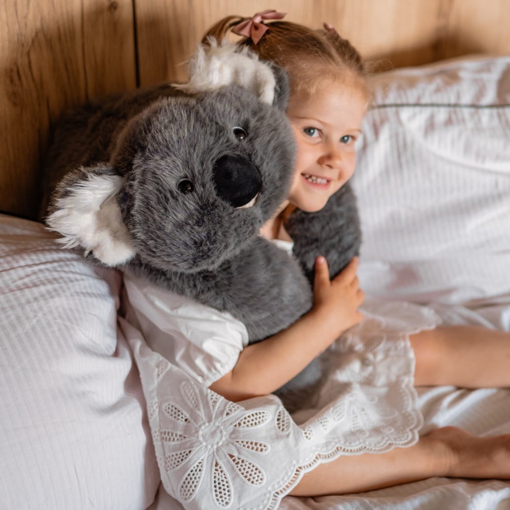 Antistresinis sensorinis pliušinis žaislas WOOPIE Koala, 65 cm, 1500 g-Žaislai, Minkšti žaislai-e-vaikas