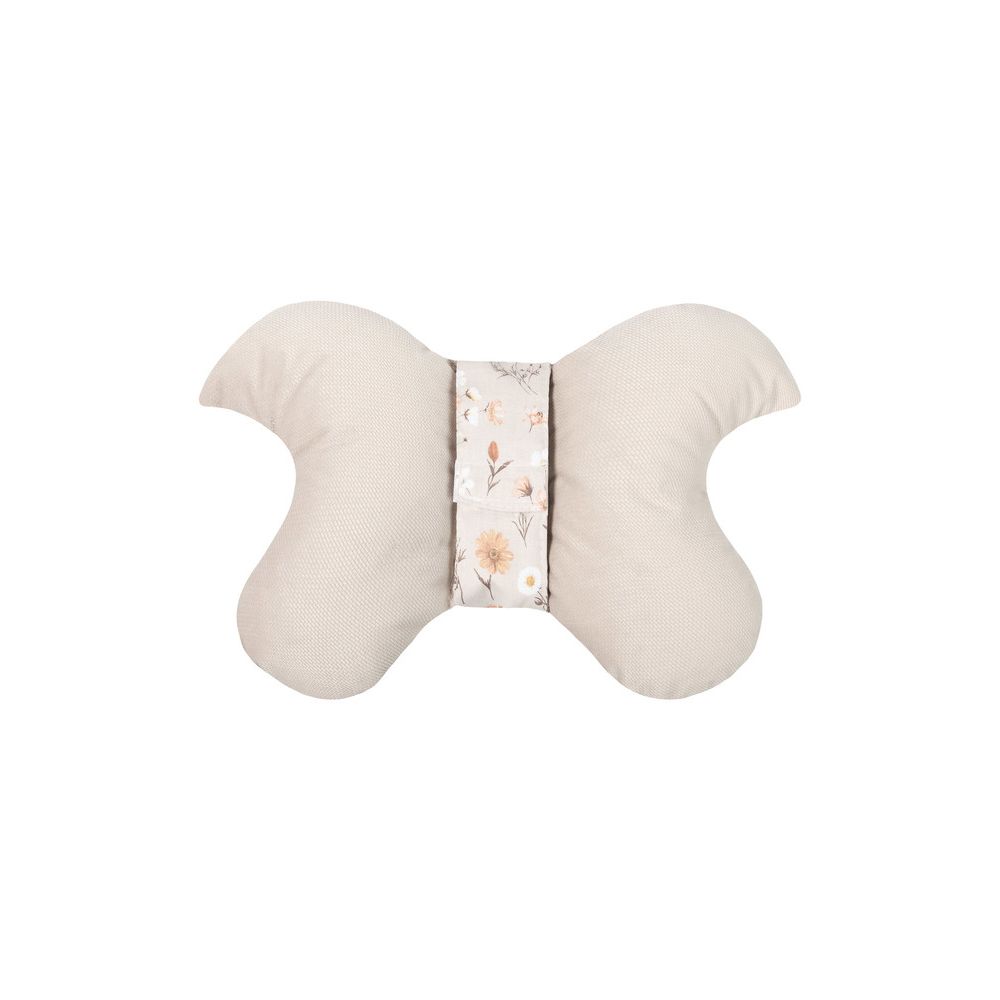 PODUSZKA MOTYLEK 26X35 BLOOM BEIGE