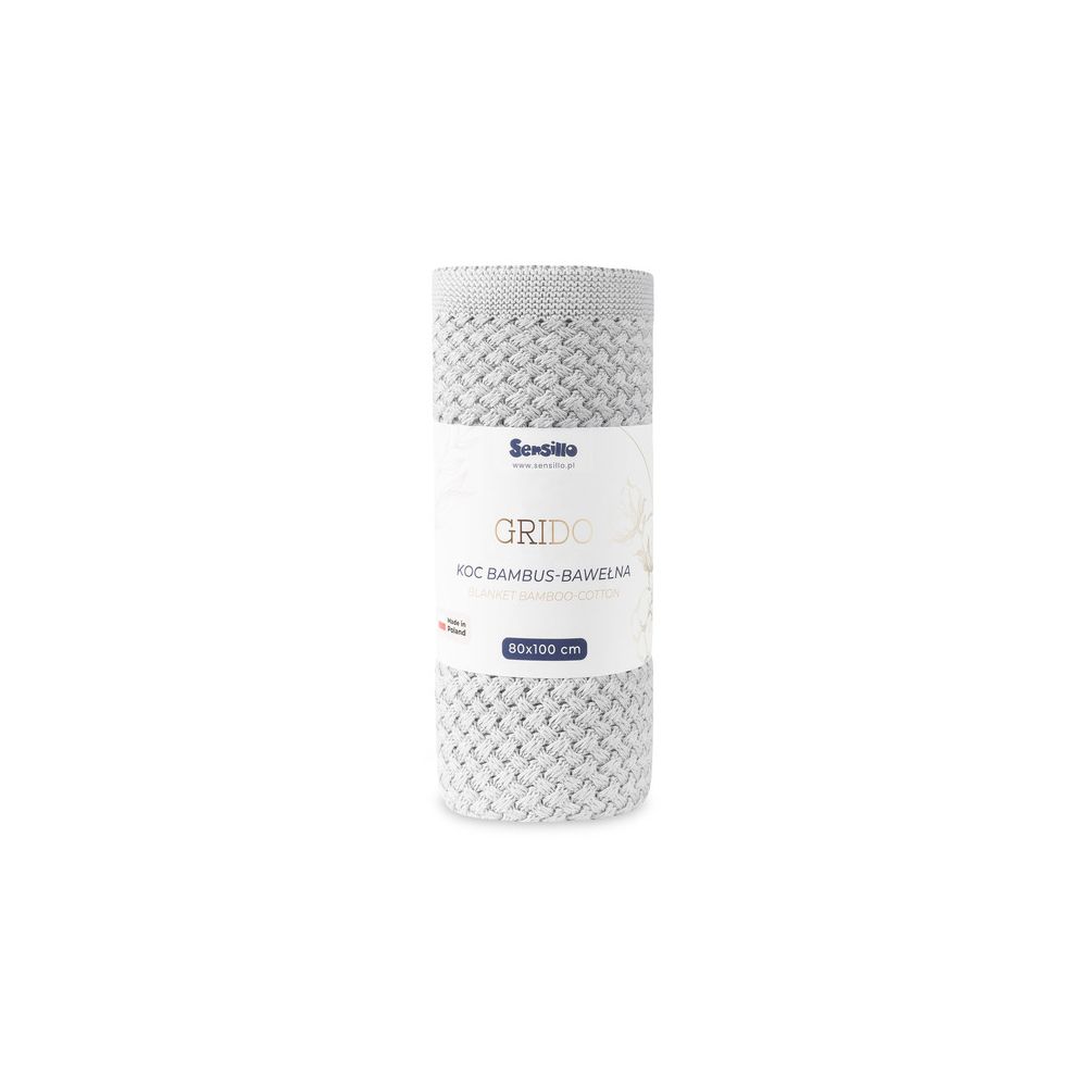 KOC GRIDO 80X100 LIGHT GREY