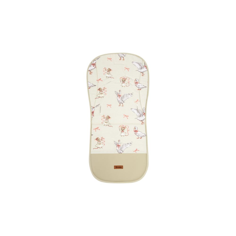 WKŁADKA DO WÓZKA DELUXE MUŚLIN GOOSE AND MOUSE