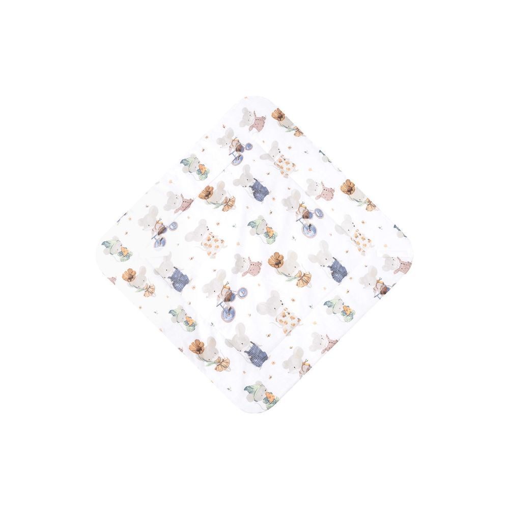 ROŻEK BAWEŁNA MOUSE GREY 75X75
