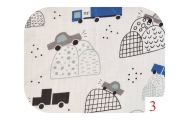Diaper - 7052 - TETRA PRINT - ATK - size 70x80 cm MIX PRINT